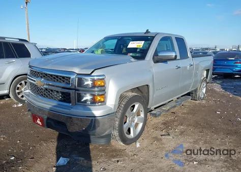 2015 Chevrolet Silverado 1500 Ls из США, поврежденный, VIN 1GCVKPEC1FZ407888